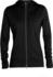 Icebreaker W Quantum III Long Sleeve Zip Hood black (IB001) S