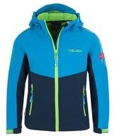 TROLLKIDS Softshelljacke Kristiansand Wasserdicht blau 128