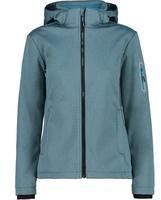 CMP Campagnolo CMP Softshell Jacket Zip Hood Women (39A5006M) azzurro melange