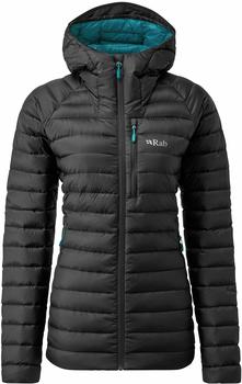 Rab Women's Microlight Alpine Long Jacket (QDB-15) black
