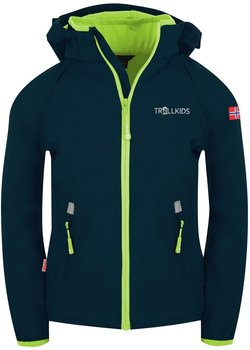 TROLLKIDS Softshelljacke Rondane XT Wasserabweisend blau 116