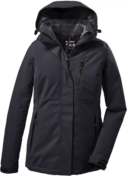 Killtec Damen Outdoorjacke Funktionsjacke mit abzippbarer Kapuze