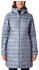 Columbia Sportswear Columbia Lake 22 Down Long Hooded Jacket Woman grey heather