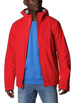 Columbia Sportswear Columbia Ampli-Dry Waterproof Shell Jacket Men (1932854) bright red