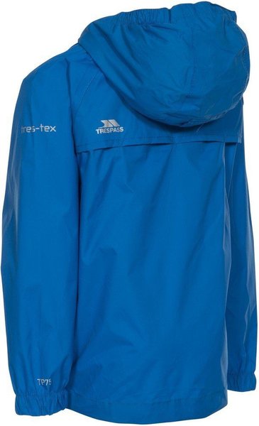 Regenjacke Ausstattung & Eigenschaften Trespass Qikpac Packaway Rain Jacket Kids cobalt