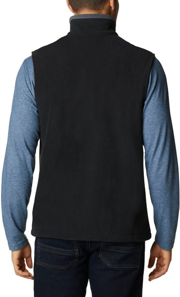 Outdoor-Weste Material & Pflege & Allgemeine Daten Columbia Columbia Men's Fast Trek Fleece Vest Black