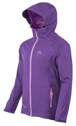 Highlander Stow & Go Packaway Jacket Women purple