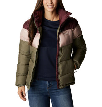 Columbia Sportswear Columbia Puffect Colourblock Jacket Women (1955101) stone green/mineral pink/malbec