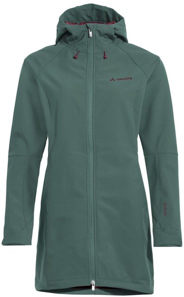 Vaude Womens Skomer Softshell Coat, 36, dusty forest