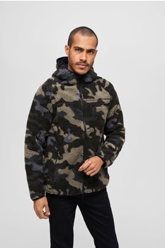 Brandit Textil Brandit Teddyfleece Worker Jacke mit Kapuze bunt XXL