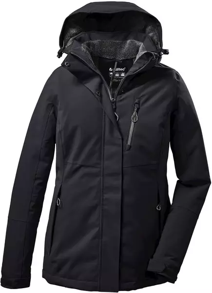 Killtec Damen Outdoorjacke Funktionsjacke mit abzippbarer Kapuze