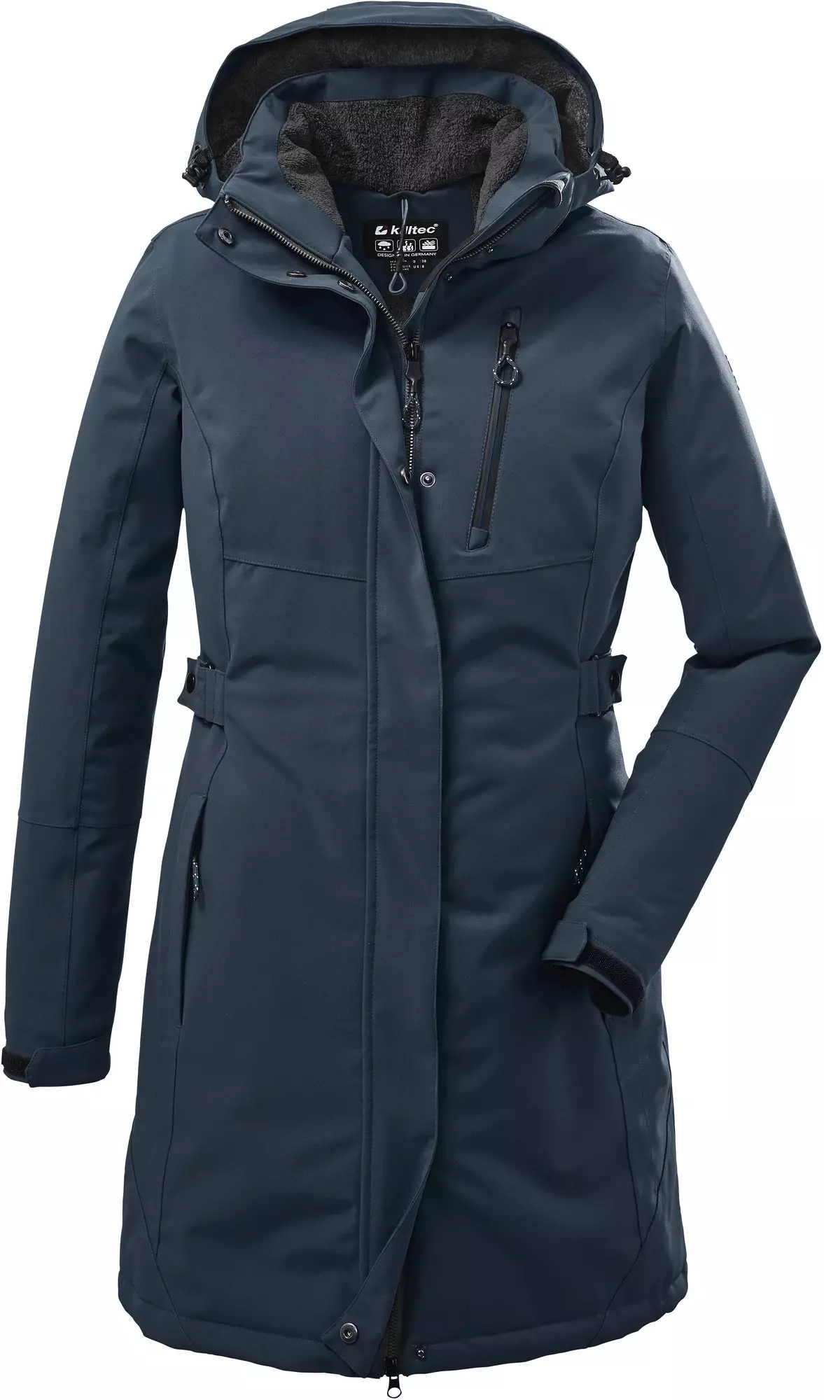 Killtec Damen Parka Funktionsparka mit abzippbarer Kapuze KOW 165