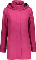 CMP 39X6646-H820-EU 36, CMP Damen Rain Hoodie Button Jacke (Gr&ouml;&szlig;e XS, pink) female