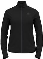 Odlo 542511-15000-M, Odlo Berra Mid Layer Full-Zip f&uuml;r Damen, M, schwarz