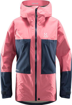 Haglöfs Roc Sheer GTX Jacket Women tulip pink/tarn blue