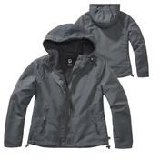 Brandit Textil Brandit Windbreaker Fleecefutter mit Zipper Damen grau XXL