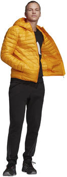 Adidas Varilite Down Hooded Jacket Men eqt orange