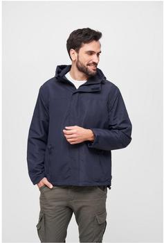 Brandit Textil Brandit Windbreaker Frontzip blau 7XL