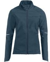 Vaude Fahrradjacke Damen Softshelljacke Wintry Jacket IV (1-St) Klimaneutral kompensiert blau 42