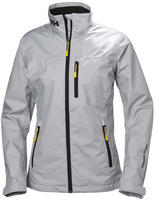 Helly Hansen 34449_853-L, Helly Hansen W Crew Midlayer Jacket 2 grey fog (853) L