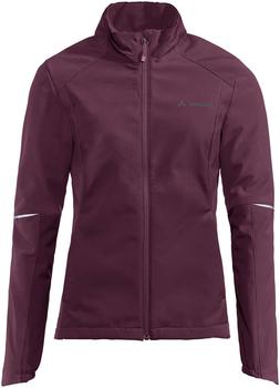 Vaude Fahrradjacke Damen Softshelljacke WINTRY IV Wanderjacke lila