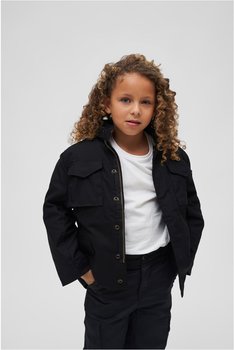 Brandit Textil Brandit Kinder Winterjacke M65 Standard, Farbe:black, Gr&ouml;&szlig;e:134/140