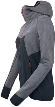 Salewa Puez Hybrid Polarlite Women's Hooded Jacket navy blazer melange (3961)
