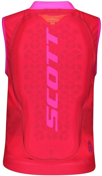 Scott Airflex Jr Vest Protector high viz pink