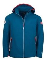 Trollkids Kid's Kvalvika Jacket (328) petrol/lime