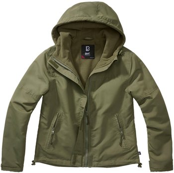 Brandit Textil Brandit Windbreaker Fleecefutter mit Zipper Damen grün L
