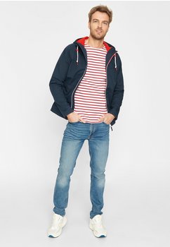 DERBE Softshell Jacke Isleby M blau/rot XL