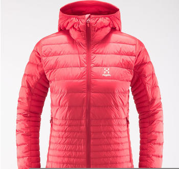 Haglöfs Micro Nordic Down Hood Women scarlet red