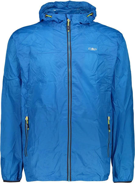 CMP Men's Packable Jacket in Ripstop (3X57627) blue cyano