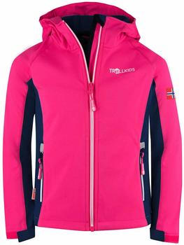 Trollkids Kristiansand Jacke rosa 321-114