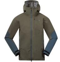 Bergans Rabot V2 3L M Jacket green mud/orion blue