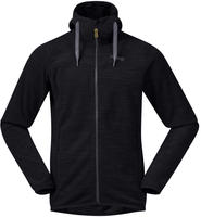 Bergans 257155-3727-91-XXL, Bergans Hareid Fleece Jacket Men black (91) XXL Herren
