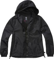 Allwetterjacke BRANDIT "Brandit Damen Ladies Summer Windbreaker Frontzip", Damen, Gr.