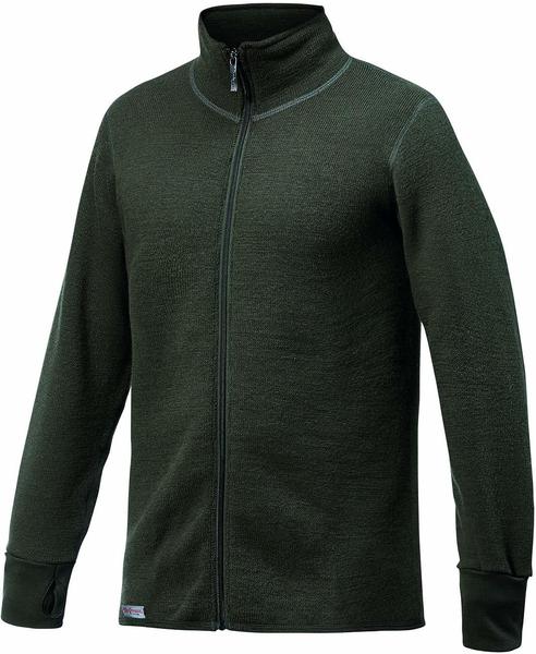 Woolpower Full Zip Jacket 600 pine green, Größe S