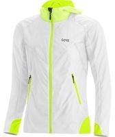 Gore Wear R5 Gore-Tex Infinium Isolierende Jacke Damen weiß/gelb EU 40 2022 Winter Laufjacken & -westen