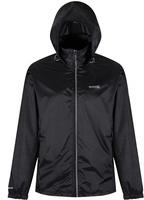 Regatta Lyle IV leichte, wasserdichte Walkingjacke f&uuml;r Herren schwarz L 2022 Regenjacken