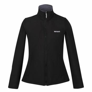 Regatta Softshelljacke Connie V wasserabweisend schwarz