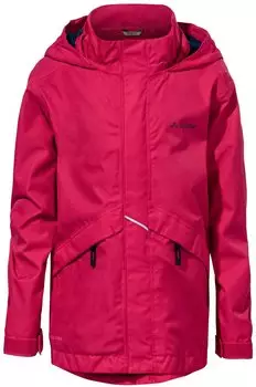 Vaude Kinder Regenjacke Escape pink/blau Gr. 134/140
