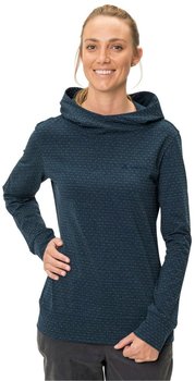 Vaude Tuenno Pullover Frauen | Kapuzenpullover - blau