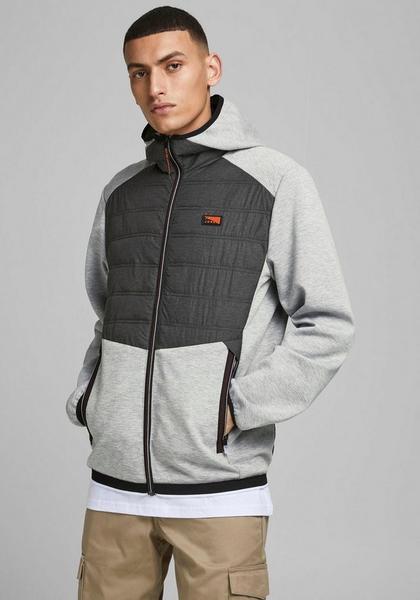 JACK & JONES Outdoorjacke JCOTOBY HYBRID Grau S