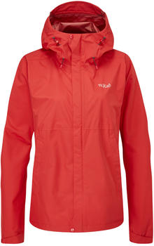 Rab Women's Downpour Eco Jacket red