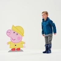 Regatta Peppa Pig Muddy Puddle Waterproof Jacket (RKW266) oxford blue