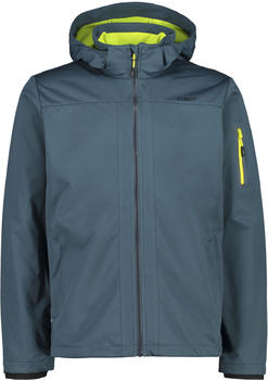 CMP Light Softshell Jacket with Detachable Hood (39A5027) petrol