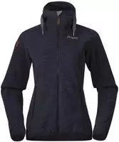 Bergans 237997-3028-7284-L, Bergans Hareid Fleece W Jacket dark navy (7284) L Damen