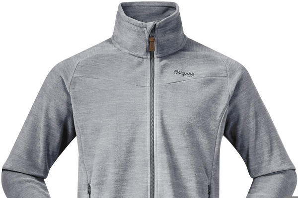 Bergans Hareid Fleece Jacket Nohood (3029) aluminium