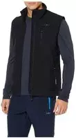 CMP 3A02087N-U901-54, CMP MAN Vest nero (U901) 54 Herren